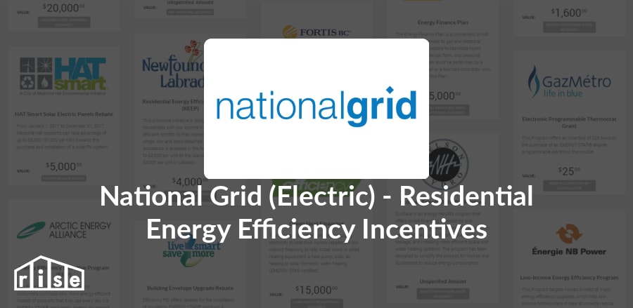 National Grid Electric Rebate Program